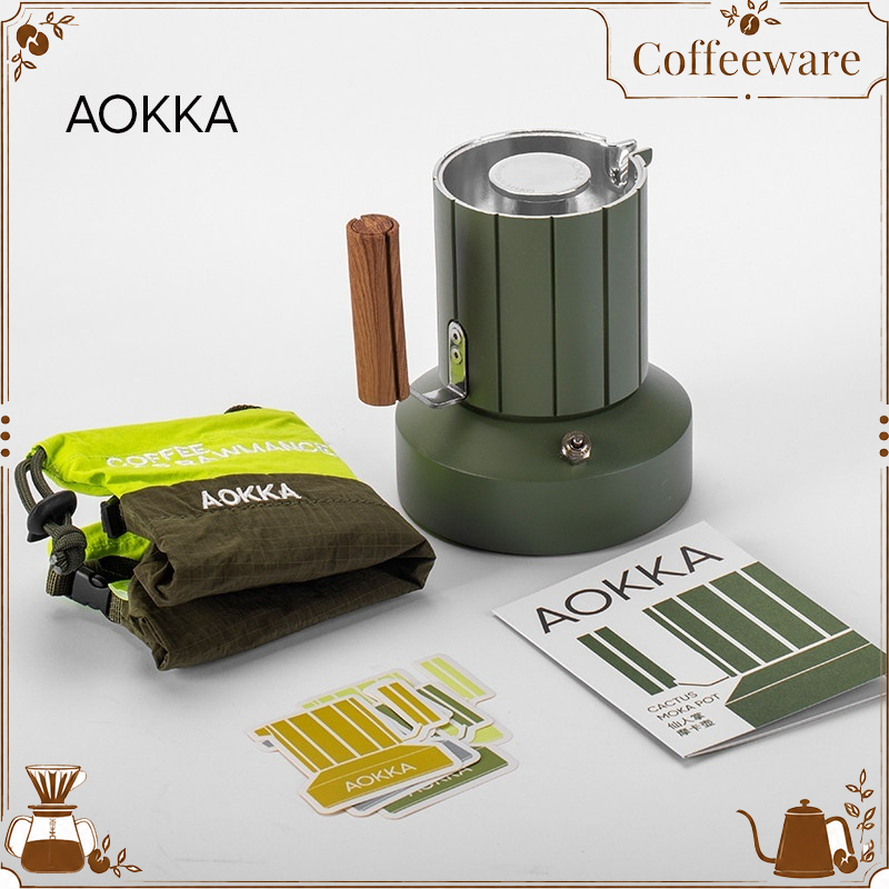 AOKKA Double Valve Moka Pot Ca - Moka Pot Stove review and price