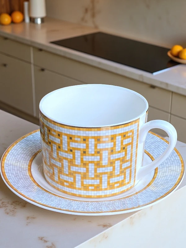 Elegant European Style Bone Ch - Coffee Tea And Sugar Set review and price