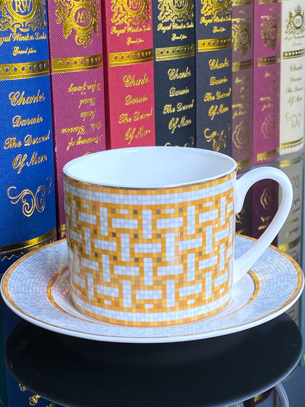 Elegant European Style Bone Ch - Coffee Tea And Sugar Set review and price