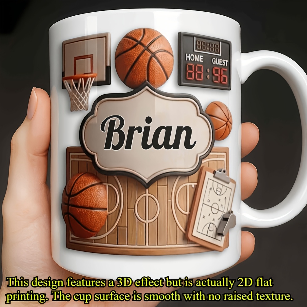 Personalized Basketball Mug Cu - Coffee Tea Name review and price